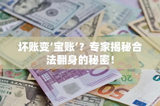 北京坏账变‘宝账’？专家揭秘合法翻身的秘密！